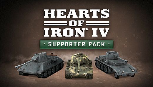 Expansion pass 1 Bonus - Hearts of Iron IV: Supporter Pack