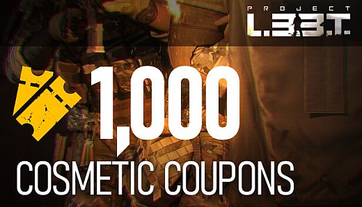 1,000 Cosmetic Coupons ( Project L33T )