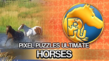 Jigsaw Puzzle Pack - Pixel Puzzles Ultimate: Horses DLC