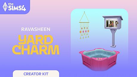The Sims 4 Yard Charm Kit DLC