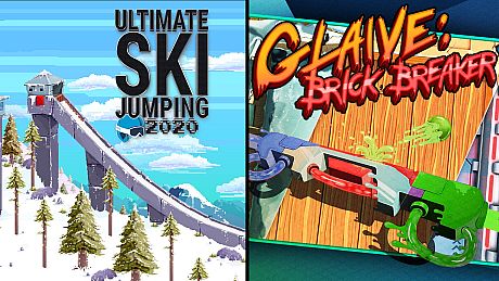 Ultimate Ski Jumping 2020 + Glaive: Brick Breaker Bundle Bundle
