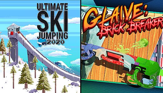 Ultimate Ski Jumping 2020 + Glaive: Brick Breaker Bundle