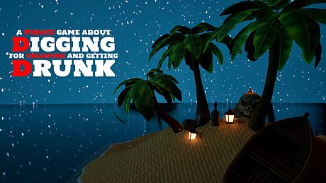 A Pirate Game About Digging For Treasure And Getting Drunk Game