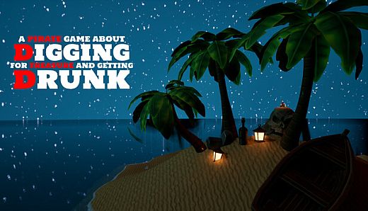 A Pirate Game About Digging For Treasure And Getting Drunk