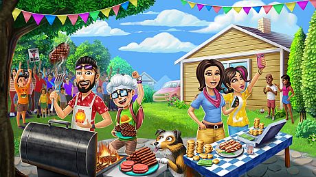 Virtual Families Cook Off: Chapter 1 Let's Go Flippin' Game