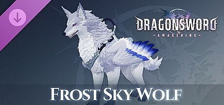 DragonSword : Awakening - Familiar : Frost Sky Wolf DLC