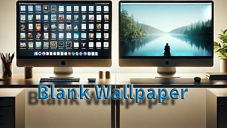 Blank Wallpaper Game