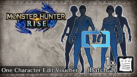 Monster Hunter Rise - One Character Edit Voucher (Batch 2) DLC