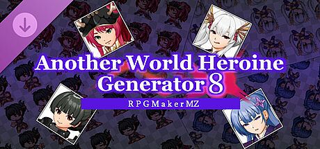 RPG Maker MZ - Another World Heroine Generator 8 for MZ DLC