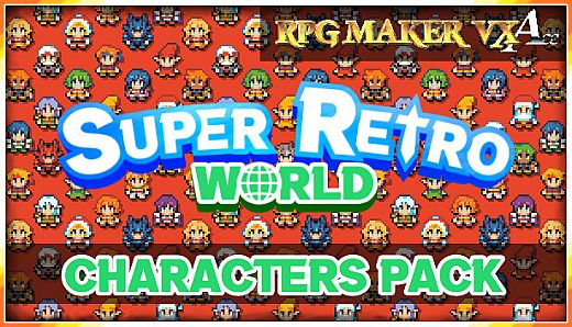 RPG Maker VX Ace - Super Retro World - Character Pack