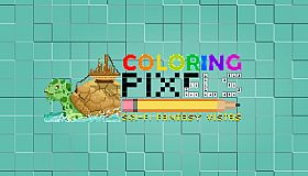 Coloring Pixels - Sci-Fi Fantasy Vistas Pack