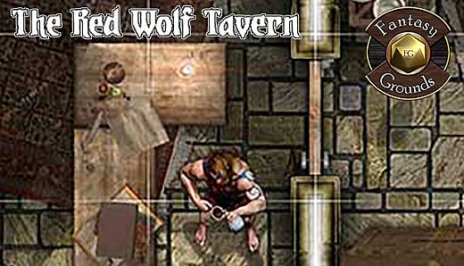 Fantasy Grounds - Map Pin - The Red Wolf Tavern (PFRPG2)