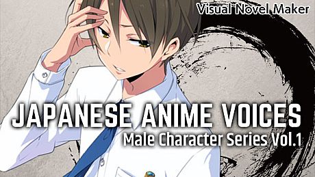 Visual Novel Maker - Japanese Anime Voices：Male Character Series Vol.1 DLC