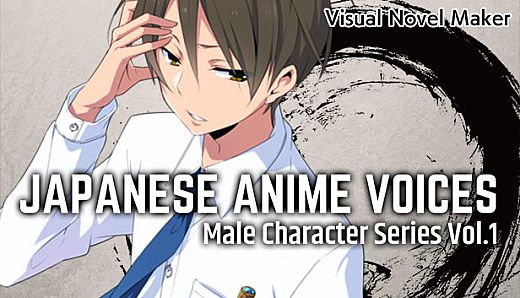 Visual Novel Maker - Japanese Anime Voices：Male Character Series Vol.1