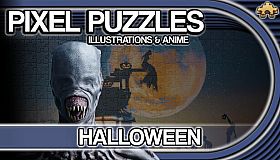 Pixel Puzzles Illustrations & Anime - Jigsaw Pack: Halloween