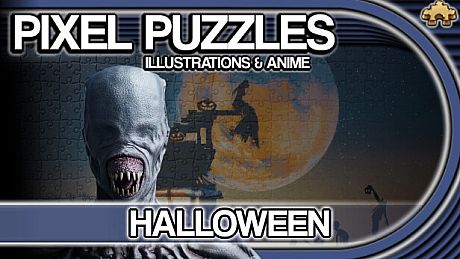 Pixel Puzzles Illustrations & Anime - Jigsaw Pack: Halloween DLC