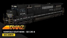 Trainz 2022 DLC - Norfolk Southern - GE C40-8