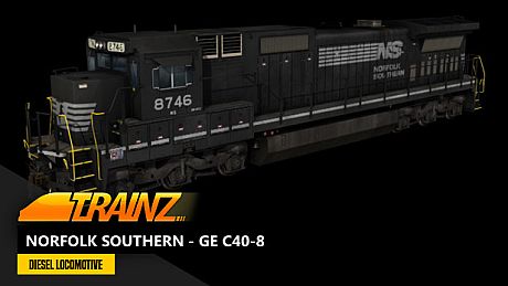 Trainz 2022 DLC - Norfolk Southern - GE C40-8 DLC