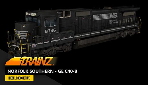 Trainz 2022 DLC - Norfolk Southern - GE C40-8