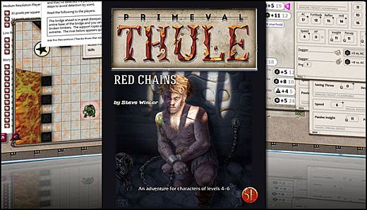 Fantasy Grounds - 5E: Primeval Thule: Red Chains