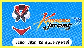 Kandagawa Jet Girls - Sailor Bikini (Strawberry Red)