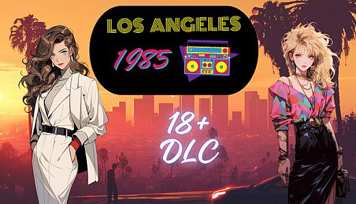 Los Angeles 1985 18+ Patch