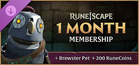 RuneScape: 1 Month Membership + Brewster Bundle