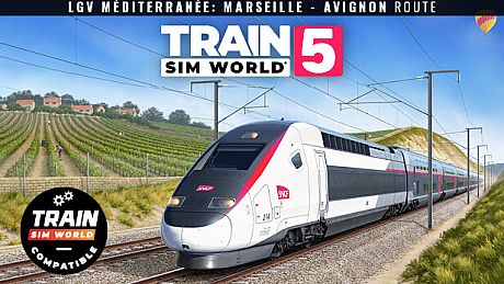 Train Sim World 5: LGV Mediterranee: Marseille - Avignon Route Add-On DLC