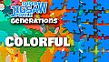 Super Jigsaw Puzzle: Generations - Colorful