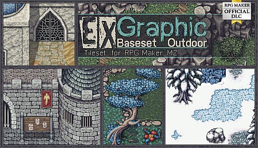 RPG Maker MZ - EX Graphic Baseset Outdoor