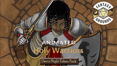 Fantasy Grounds - Devin Night Animated Token Pack 151: Holy Warriors DLC