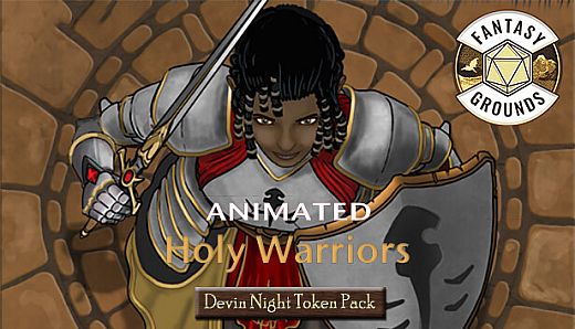 Fantasy Grounds - Devin Night Animated Token Pack 151: Holy Warriors