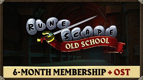Old School RuneScape 6-Month Membership + OST DLC