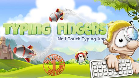 Typing Fingers Game