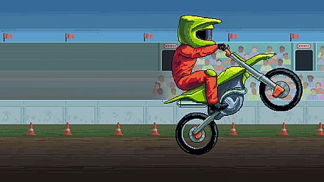 Dirt Bike Retro Game