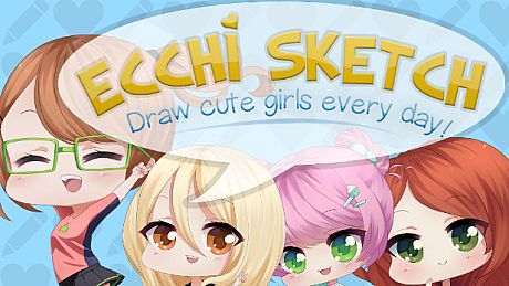 Ecchi Sketch: Draw Cute Girls Every Day! Game