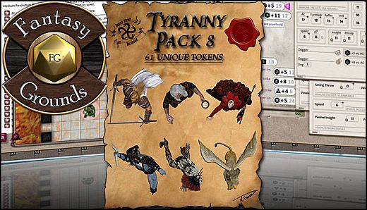 Fantasy Grounds - Ddraig Goch's Tyranny Pack 8 (Token Pack)