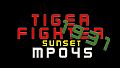 Tiger Fighter 1931 Sunset MP045