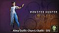 Monster Hunter Wilds - Alma Outfit: Chun-Li Outfit - SF6