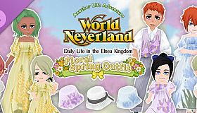 Floral Spring Outfit - WorldNeverland - Daily Life in the Elnea Kingdom - Another Life Adventure