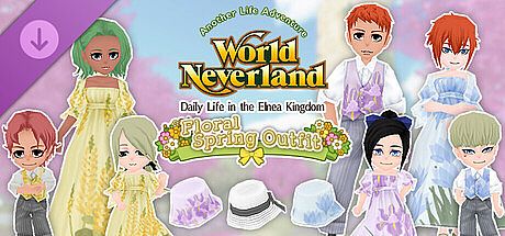 Floral Spring Outfit - WorldNeverland - Daily Life in the Elnea Kingdom - Another Life Adventure