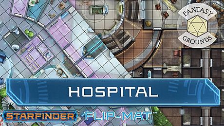 Fantasy Grounds - Starfinder RPG - Flipmat -Hospital DLC