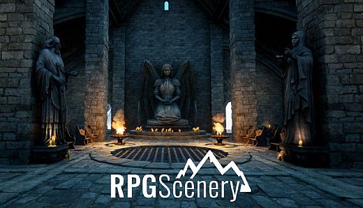 RPGScenery - Sky Temple Scene