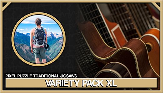 Pixel Puzzles Traditional Jigsaws Pack: Variety Pack XL