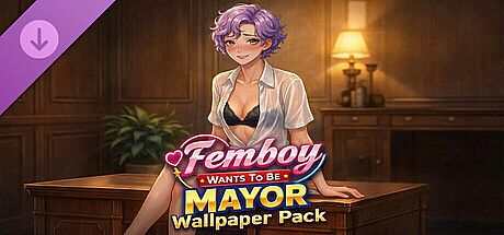 Femboy Wants To Be Mayor Wallpaper Pack