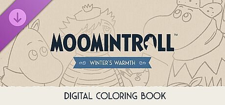 Moomintroll: Winter's Warmth - Digital coloring book DLC