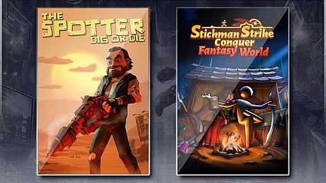 The Spotter: Dig or Die & Stickman Strikes: Conquer Fantasy World Bundle