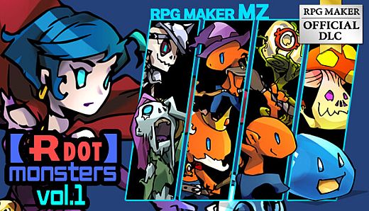 RPG Maker MZ - 【Rdot】monsters vol.1