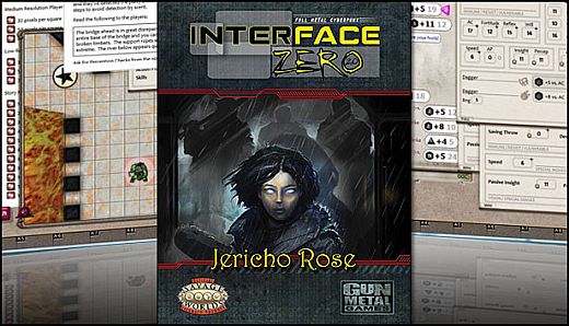 Fantasy Grounds - Interface Zero: Jericho Rose (Savage Worlds)