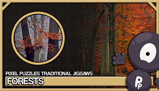 Pixel Puzzles Traditional Jigsaws Pack: Forests
